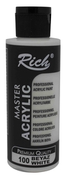 Rich Master Akrilik Boya 120 cc Beyaz 100 - Thumbnail