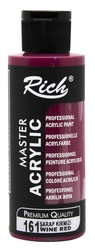 Rich Master Akrilik Boya 120 cc Şarap Kırmızı 161 - Thumbnail