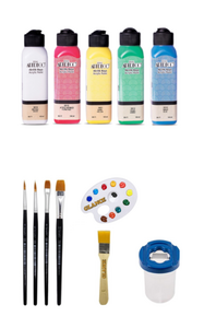 GLANCE - Artdeco 140 ML Akrilik Boya 5 Renk Canlı Rerkler Genel Maçlı Boyama Seti GLANCE - Artdeco 140 ML Akrilik Boya 5 Renk Canlı Rerkler Genel Maçlı Boyama Seti