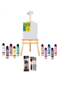 GLANCE - Artdeco 140 ml Akrilik Boya Başlangıç Şövale Seti GLANCE - Artdeco 140 ml Akrilik Boya Başlangıç Şövale Seti
