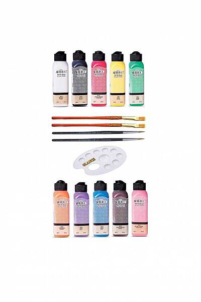 Artdeco Akrilik Boya 140 ml Glance Başlangıç Seti - 1