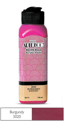 Artdeco Akrilik Boya 140 ml Burgundy 3020 - 3020 BURGUNDY