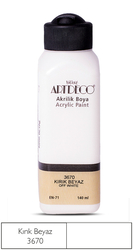 ARTDECO - Artdeco Akrilik Boya 140 ml Kırık Beyaz 3670