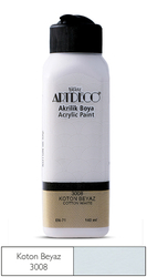 ARTDECO - Artdeco Akrilik Boya 140 ml Koton Beyaz 3008