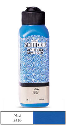 Artdeco Akrilik Boya 140 ml Mavi 3610 - 3610 MAVİ