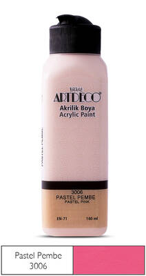 Artdeco Akrilik Boya 140 ml Pastel Pembe 3006 - 3006 PASTEL PEMBE