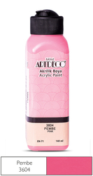 ARTDECO - Artdeco Akrilik Boya 140 ml Pembe 3604