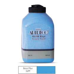 ARTDECO - Artdeco Akrilik Boya 500 ml Bulut Mavi 3609