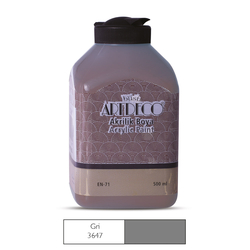ARTDECO - Artdeco Akrilik Boya 500 ml Gri 3647