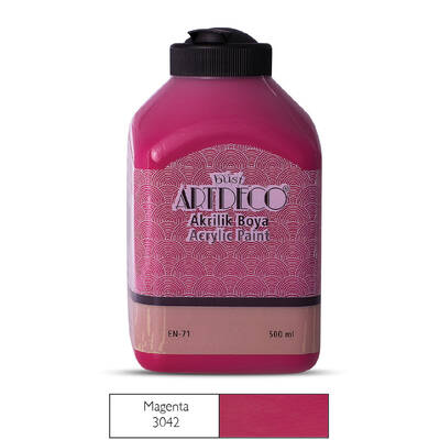 Artdeco Akrilik Boya 500 ml Magenta 3042 - 3042 MAGENTA
