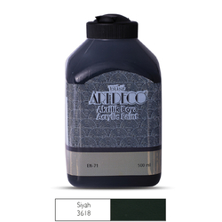 ARTDECO - Artdeco Akrilik Boya 500 ml Siyah 3618