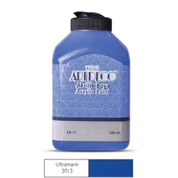 ARTDECO - Artdeco Akrilik Boya 500 ml Ultamarin 3013