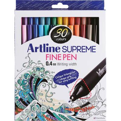 Artline Supreme Fine Keçeli Kalem Seti 30 renk - 1
