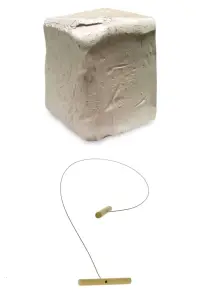 GLANCE - Beyaz Seramik Hamuru 6 Kg Kil Kesme Teli Hediye GLANCE - Beyaz Seramik Hamuru 6 Kg Kil Kesme Teli Hediye