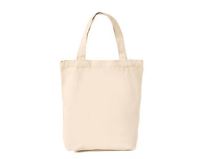 Bez Çanta Tutmalı Beyaz 27,5x35 cm - 1