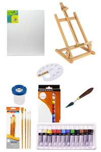 GLANCE - Daler Rowney Simply Akrilik Boya 12 Renk x 12 ml Masa Üstü Şövale Seti GLANCE - Daler Rowney Simply Akrilik Boya 12 Renk x 12 ml Masa Üstü Şövale Seti