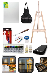 GLANCE - Daler Rowney Simply Yağlı Boya 12 Renk x 12 ml 10`lu Çantalı Fırça Profesyonel Şövale Seti GLANCE - Daler Rowney Simply Yağlı Boya 12 Renk x 12 ml 10`lu Çantalı Fırça Profesyonel Şövale Seti