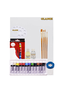 GLANCE - Daller Rowney Simply 12X12ML 12 Renk Ekonomik Yağlı Boya Başlangıç Set GLANCE - Daller Rowney Simply 12X12ML 12 Renk Ekonomik Yağlı Boya Başlangıç Set