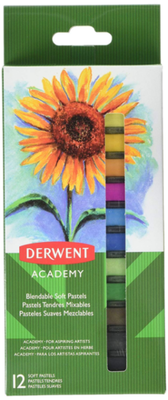 Derwent Academy Soft Toz Pastel Boya 12'li - 1