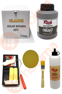 RİCH - DOLAP BOYAMA SETİ CHALKED 1750 GR RETRO SİYAH RİCH - DOLAP BOYAMA SETİ CHALKED 1750 GR RETRO SİYAH