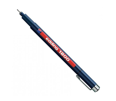 Edding 1800 Teknik Çizim Kalemi 0.3 mm Siyah - 2