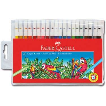 Faber Castell Keçeli Kalem 20 Renk - 1