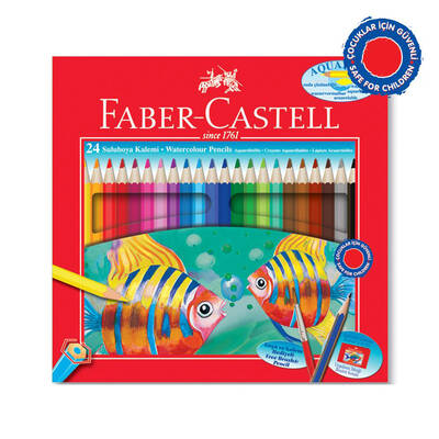 Faber Castell Kuru Boya Karton Kutu 24'lü - 1