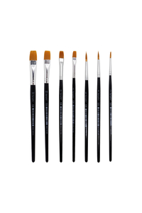 FANART - Fanart 7'li Karma Seri Sentetik Fırça Seti