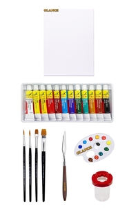 GLANCE - Fanart Academy Akrilik Boya 12 Renk x 12 ml Ekonomik Başlangıç Seti. GLANCE - Fanart Academy Akrilik Boya 12 Renk x 12 ml Ekonomik Başlangıç Seti.