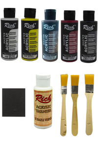 RİCH - GLANCE AHŞAP BOYAMA SETİ RİCH - GLANCE AHŞAP BOYAMA SETİ