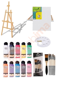 GLANCE - Glance Artdeco 140 ML Akrilik Boya Set GLANCE - Glance Artdeco 140 ML Akrilik Boya Set