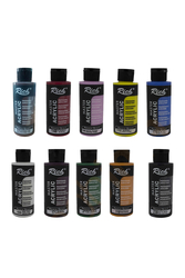 Glance Ayaklı Şövale Seti - 50x70 Tuval - Rich Akrilik 120cc - Rich Fırça - Thumbnail