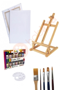 GLANCE - Glance Masaüstü Akrilik 20 ML 12 Lİ 25x35 Tuval Set GLANCE - Glance Masaüstü Akrilik 20 ML 12 Lİ 25x35 Tuval Set