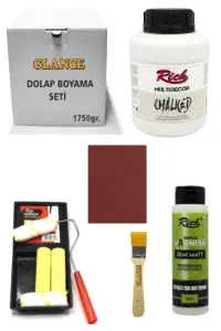 RİCH - Glance Multi Decor Chalked 1750 GR ( Paris Gri ) Genel Amaçlı Boyama Seti RİCH - Glance Multi Decor Chalked 1750 GR ( Paris Gri ) Genel Amaçlı Boyama Seti