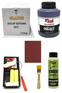 RİCH - Glance Multi Decor Chalked 1750 GR ( Siyah ) Genel Amaçlı Boyama Seti RİCH - Glance Multi Decor Chalked 1750 GR ( Siyah ) Genel Amaçlı Boyama Seti