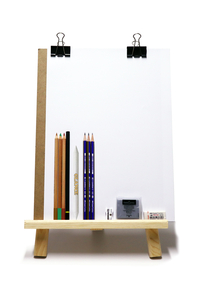 GLANCE - Karakalem Eskiz Çizim Seti Masaüstü Şövale Duralit Kömür Kalem Dağıtıcı Kalem