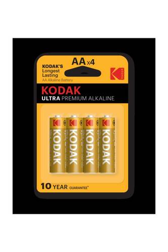 Kodak Ultra Premium Blister 4'lü Alkalin Kalem Pil - 1