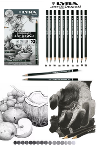 LYRA - Lyra Art Design Dereceli Kalem 10'lu Set LYRA - Lyra Art Design Dereceli Kalem 10'lu Set