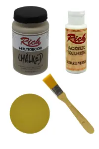 - Multi Decor Chalked Antik Kahve 250 Cc Boyama Seti  - Multi Decor Chalked Antik Kahve 250 Cc Boyama Seti