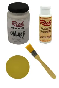 RİCH - Multi Decor Chalked Paris Gri 250 Cc Boyama Seti RİCH - Multi Decor Chalked Paris Gri 250 Cc Boyama Seti