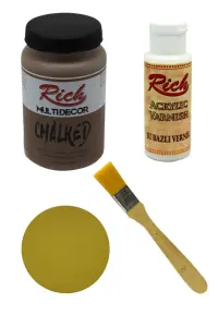 RİCH - Multi Decor Chalked Sütlü Kahve 250 cc Boyama Seti RİCH - Multi Decor Chalked Sütlü Kahve 250 cc Boyama Seti