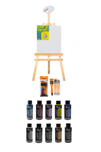 GLANCE - Rich 60 CC Akrilik Boya Başlangıç Şövale Seti GLANCE - Rich 60 CC Akrilik Boya Başlangıç Şövale Seti