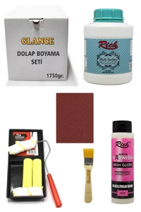 GLANCE - Rich Dolap Boyama Seti Multi Surface 1750 GR Antik Beyaz -Set-1 Hıgh Gloss Vernik Parlak 500 CC GLANCE - Rich Dolap Boyama Seti Multi Surface 1750 GR Antik Beyaz -Set-1 Hıgh Gloss Vernik Parlak 500 CC