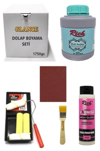GLANCE - Rich Dolap Boyama Seti Multi Surface 1750 GR İs Siyah -Set-1 Hıgh Gloss Vernik Parlak 500 CC GLANCE - Rich Dolap Boyama Seti Multi Surface 1750 GR İs Siyah -Set-1 Hıgh Gloss Vernik Parlak 500 CC