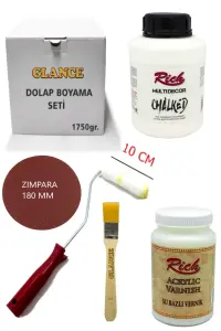 GLANCE - Rich Multi Decor Chalked Kardelen 1750 Gr Dolap Boyama Seti GLANCE - Rich Multi Decor Chalked Kardelen 1750 Gr Dolap Boyama Seti