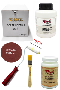 GLANCE - Rich Multi Decor Chalked Paris Gri 1750 GR Dolap Boyama Seti GLANCE - Rich Multi Decor Chalked Paris Gri 1750 GR Dolap Boyama Seti