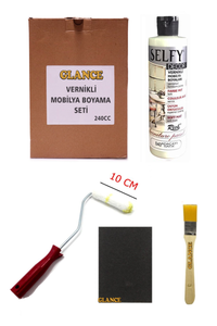 GLANCE - Rich Selfy Decor 240 CC Adaçayı Kendinden Vernikli Mobilya Boyama Seti GLANCE - Rich Selfy Decor 240 CC Adaçayı Kendinden Vernikli Mobilya Boyama Seti