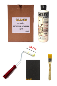 GLANCE - Rich Selfy Decor 240 CC Kardelen Kendinden Vernikli Mobilya Boyama Seti GLANCE - Rich Selfy Decor 240 CC Kardelen Kendinden Vernikli Mobilya Boyama Seti