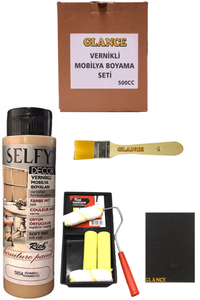GLANCE - Rich Selfy Decor 500 CC Bambu Kendinden Vernikli Mobilya Boyama Seti GLANCE - Rich Selfy Decor 500 CC Bambu Kendinden Vernikli Mobilya Boyama Seti
