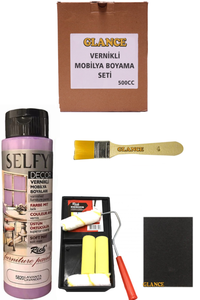 GLANCE - Rich Selfy Decor 500 CC Lavanta Kendinden Vernikli Mobilya Boyama Seti GLANCE - Rich Selfy Decor 500 CC Lavanta Kendinden Vernikli Mobilya Boyama Seti